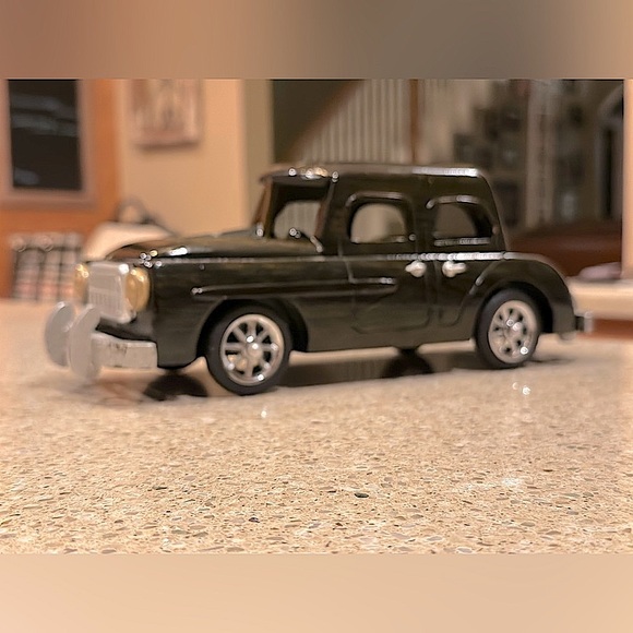 All Wood Car 11”  With Realistic Accessories and Details.Realistic Handles/decor - Picture 2 of 16